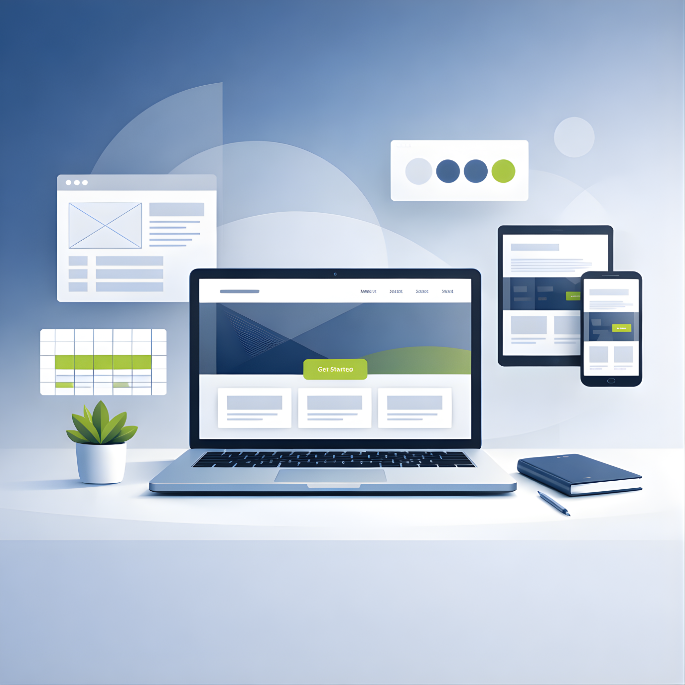 Website design and development services in Shaheed Sthal